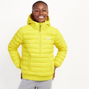 Roots Packable Anorak Jacket (Chartreuse)